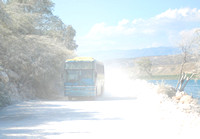 the road into Haiti